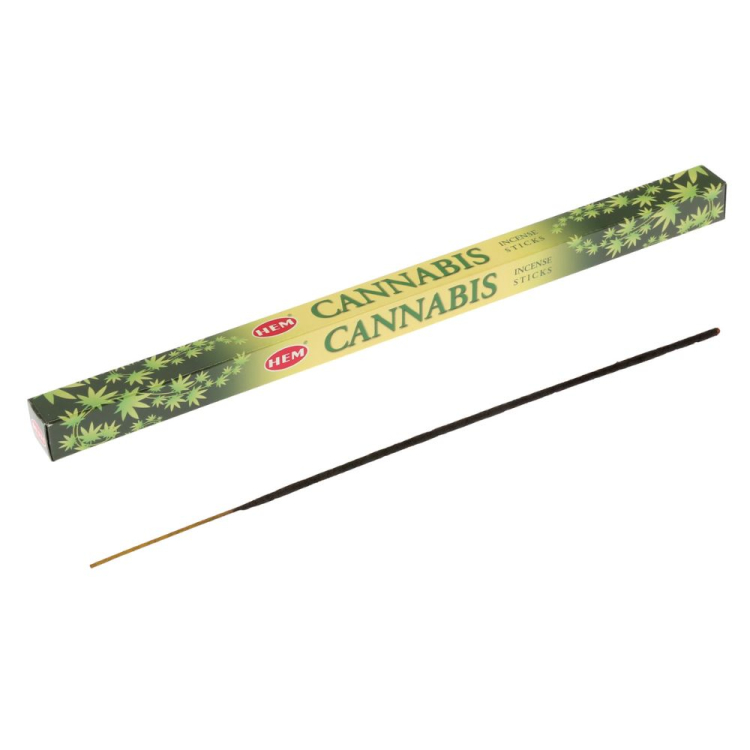 Kadzidełko długie CANNABIS 8 sztuk RAVI